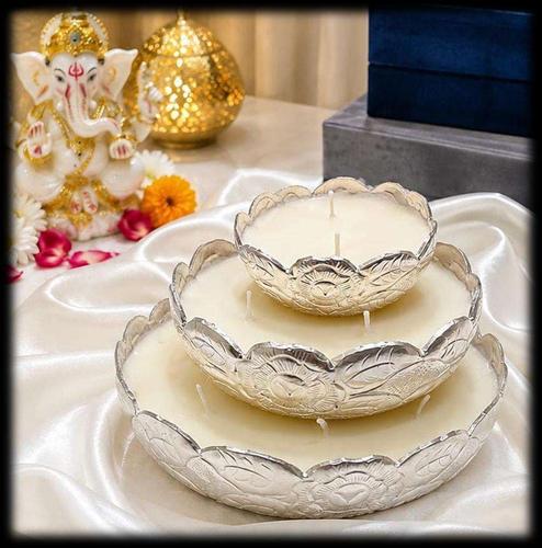 [JSE-061] Aluminium Bowl with Wax
