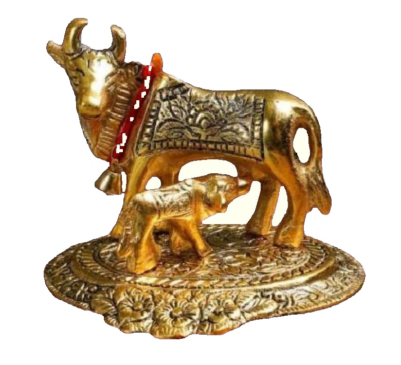 [SKH - 128] Cow Gold No 2 - Gold Antique Finish