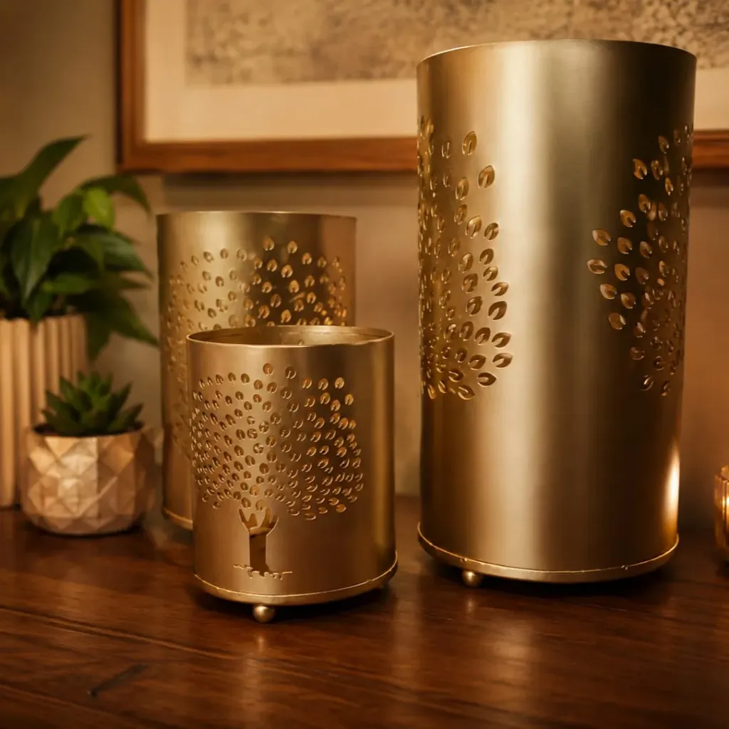 Decorative Candle Votive Set